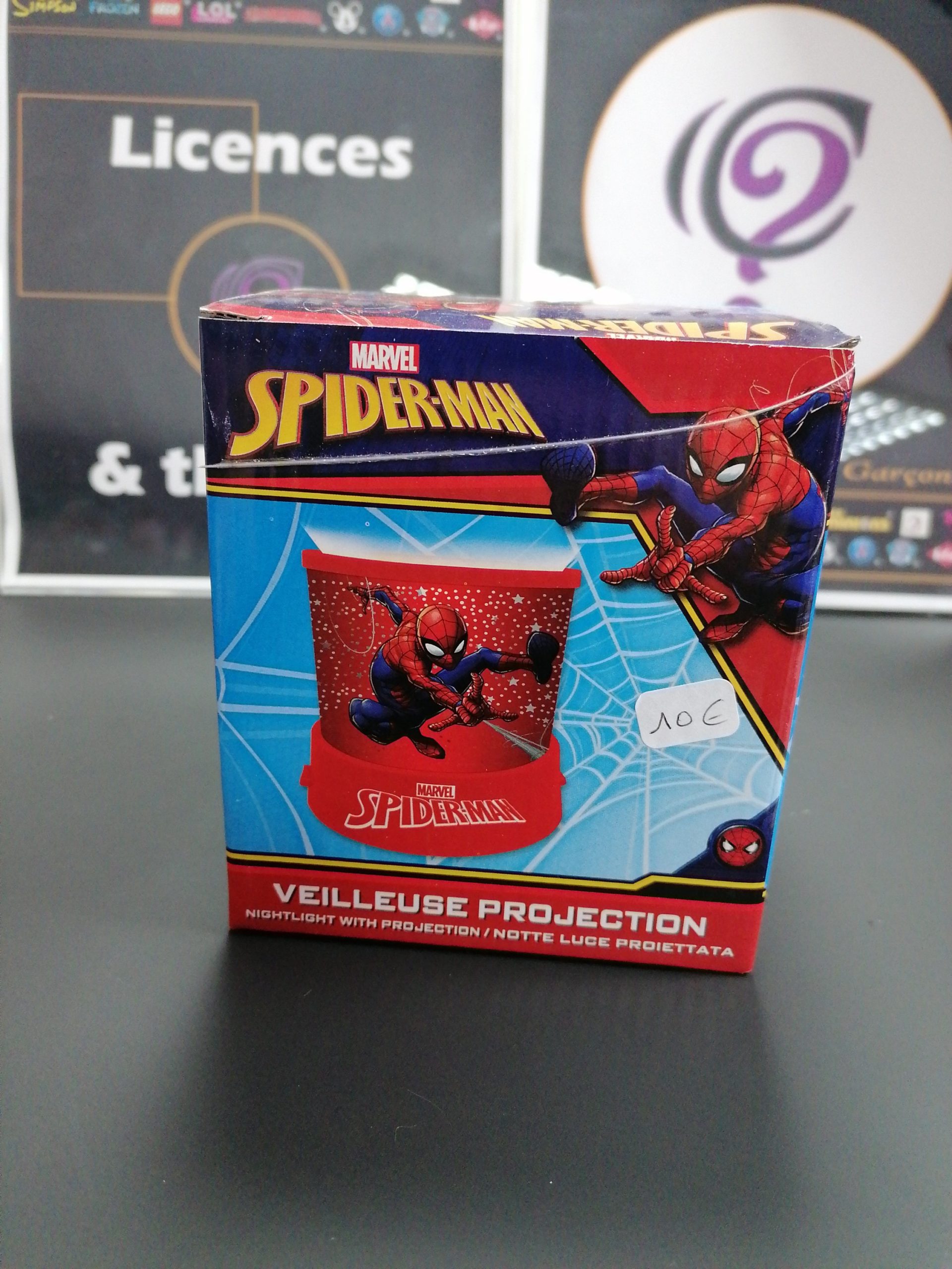 Veilleuse projecteur Marvel Spiderman®
