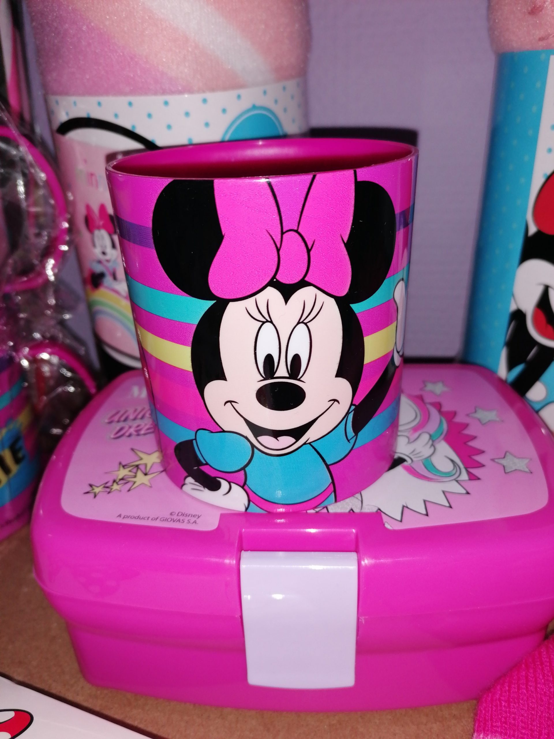 Mug plastique micro-ondable Disney Minnie