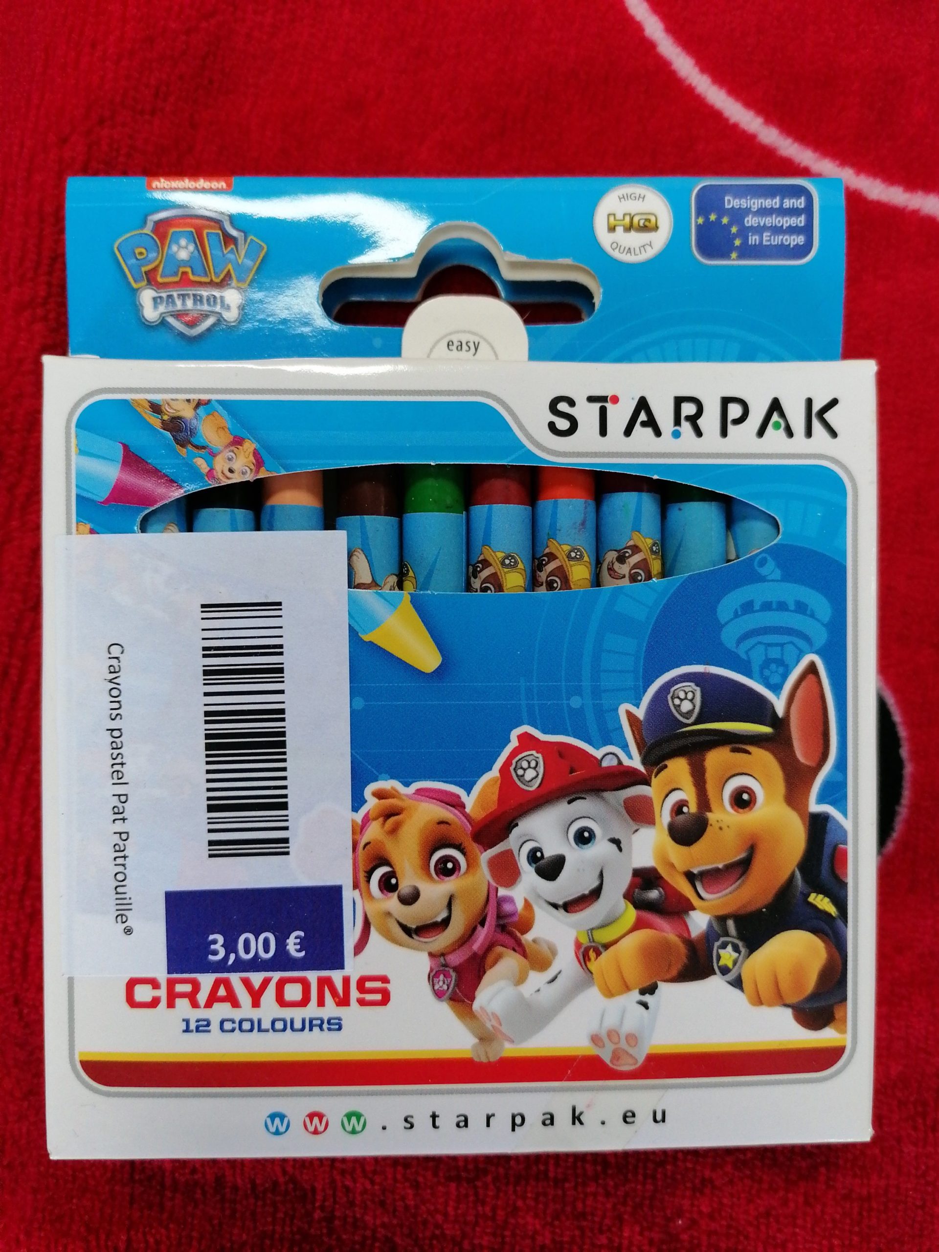 Crayons pastel Pat Patrouille®
