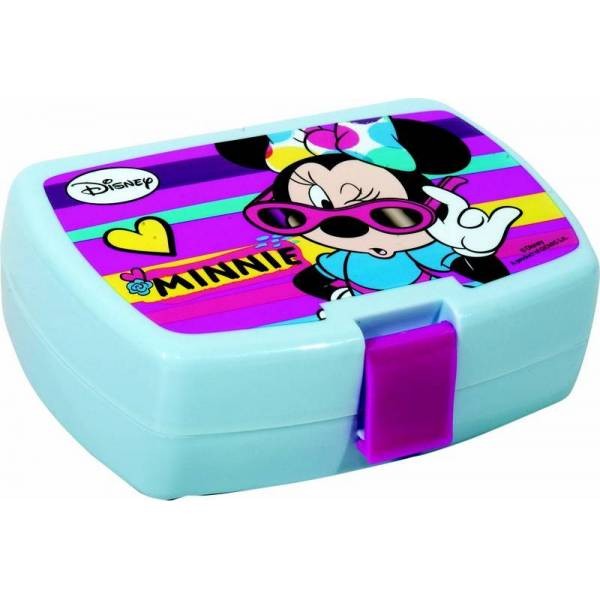 Boîte à goûter Minnie® violette