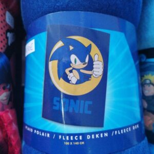 Plaid polaire Sonic