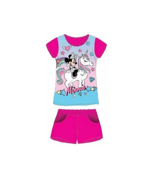 Pyjashort Minnie® et sa licorne 3 ans Fushia