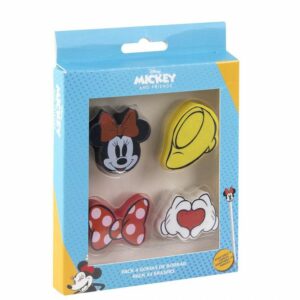Lot de 4 gommes Minnie®