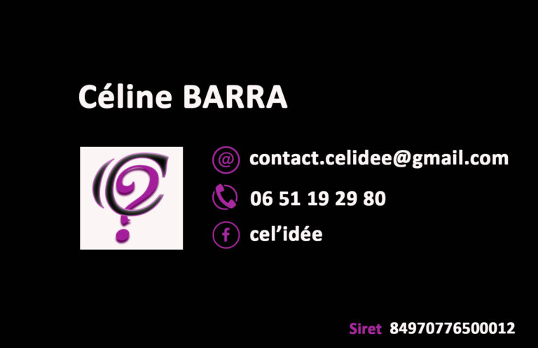 carte de visite cel'idée